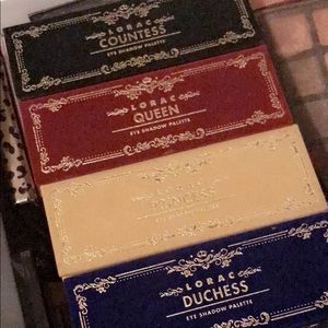 Limited edition Lorac makeup palettes